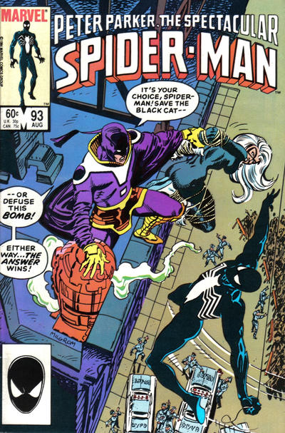 The Spectacular Spider-Man #93 [Direct](1976) - Fn/Vf 7.0