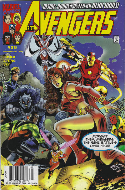 Avengers #36 [Newsstand]-Good (1.8 – 3)