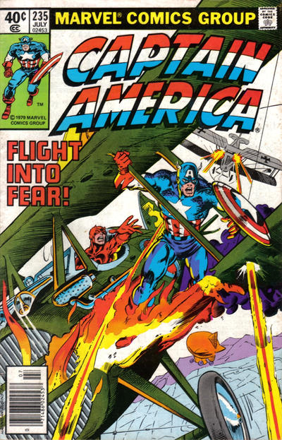 Captain America #235 [Newsstand]-Fine (5.5 – 7)