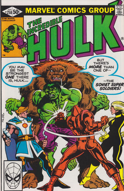 Incredible Hulk #258 [Direct]-Near Mint (9.2 - 9.8)