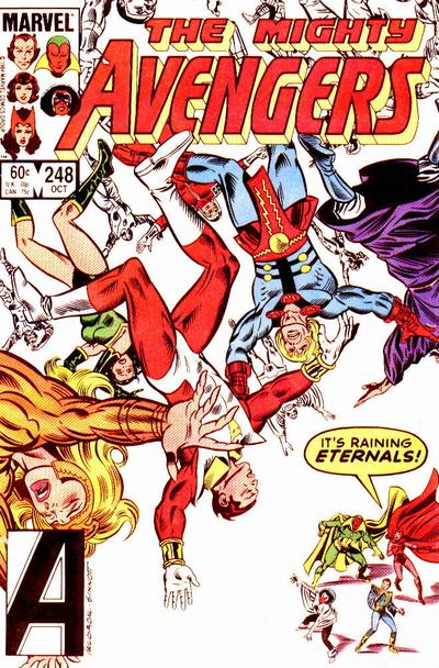 The Avengers #248 [Direct]-Fine (5.5 – 7)