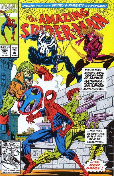 The Amazing Spider-Man #367 [Direct]-Fine (5.5 – 7)