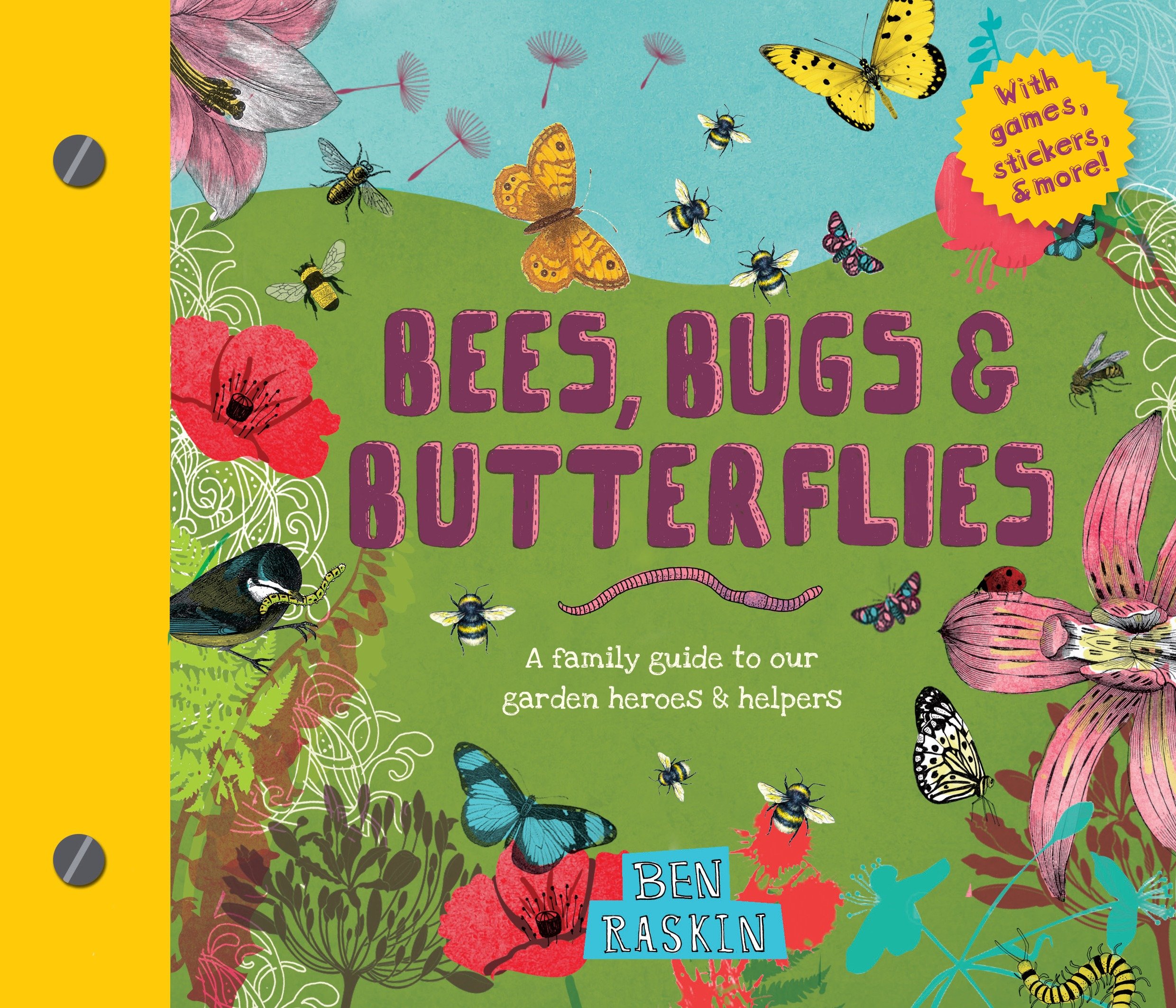 Bees, Bugs, And Butterflies (Hardcover Book)
