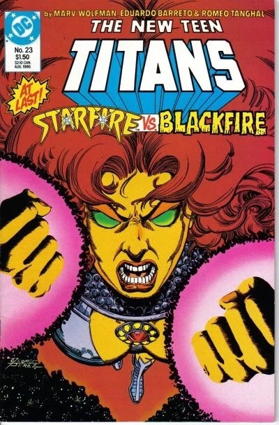 New Teen Titans (Volume 2) #23 August, 1986