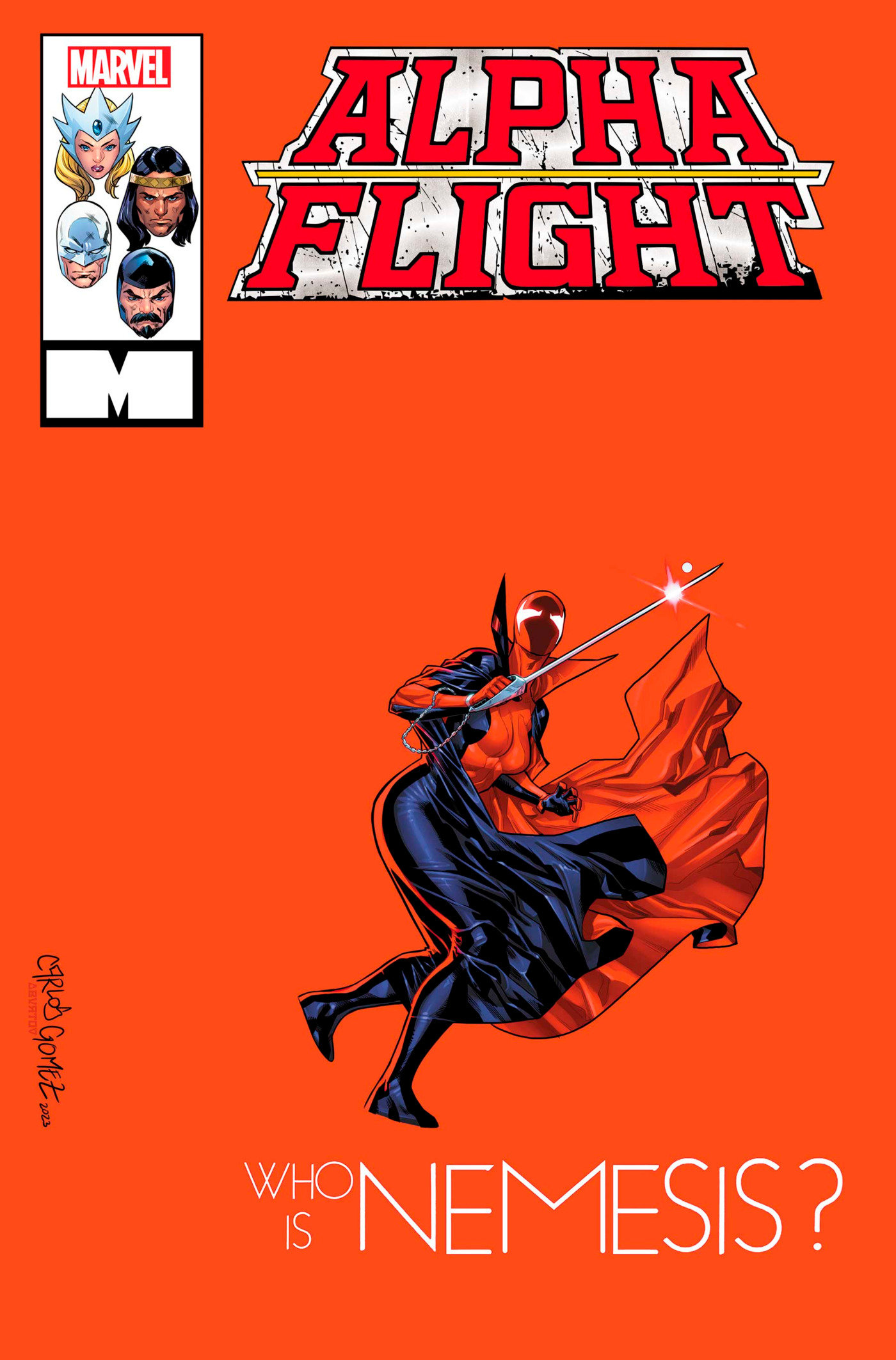 Alpha Flight #3 Carlos Gomez Homage Variant (Fall of the X-Men)