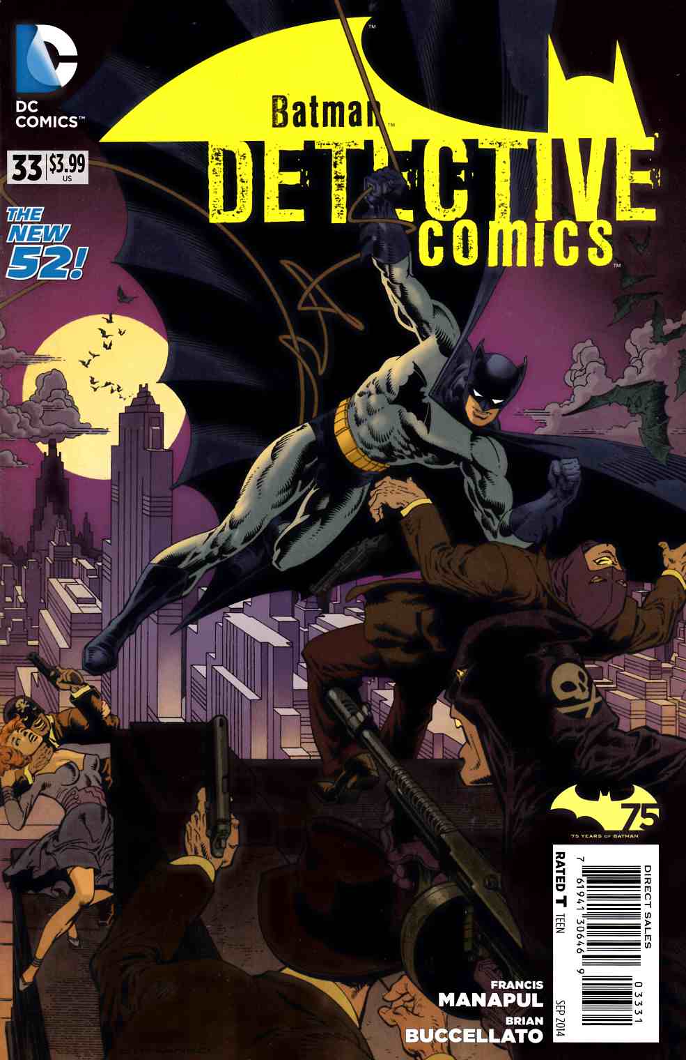 Detective Comics #33 (2011) Batman 75 Variant