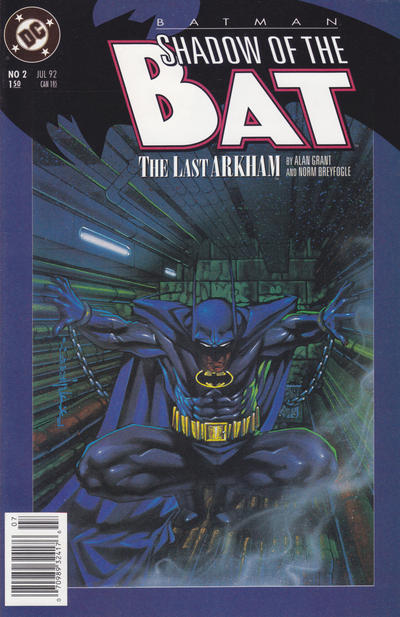 Batman: Shadow of The Bat #2 [Newsstand]-Very Fine