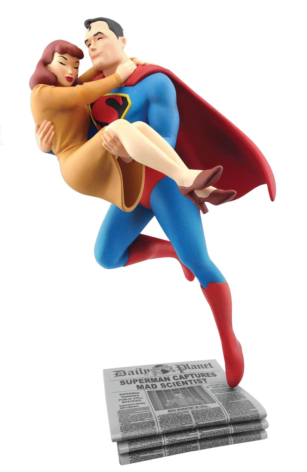 Fleischer Superman Rescue Lois Lane Statue