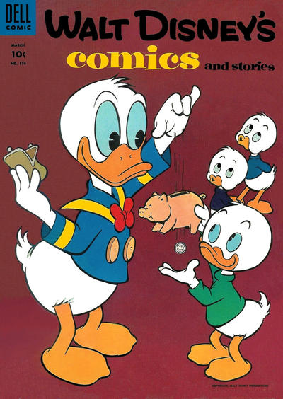 Walt Disney's Comics And Stories #174-Very Good (3.5 – 5)