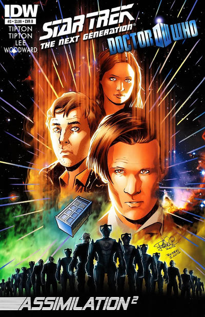 Star Trek: The Next Generation / Doctor Who: Assimilation² #3 [Cover B](2012)-Near Mint (9.2 - 9.8)