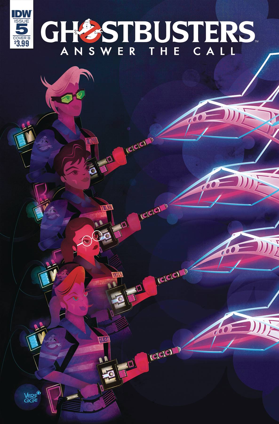 Ghostbusters Answer The Call #5 Cover B Veregge