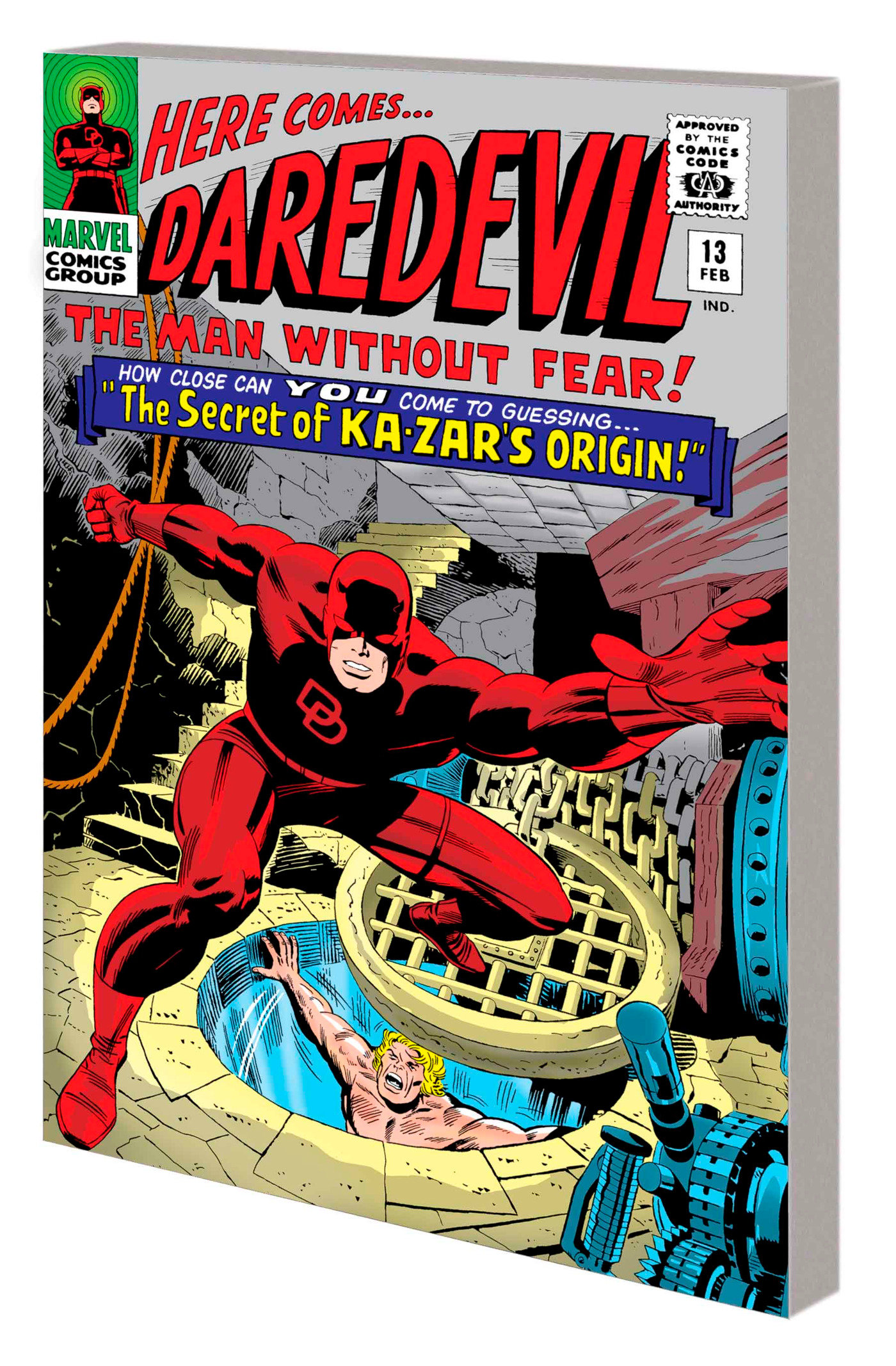 Mighty Marvel Masterworks Daredevil Graphic Novel Volume 2 Alone Against Underworld Direct Market Variant