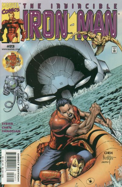 Iron Man #23 [Direct Edition]-Near Mint (9.2 - 9.8)