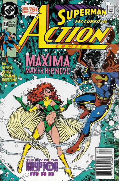 Action Comics #651 [Newsstand]-Good (1.8 – 3)