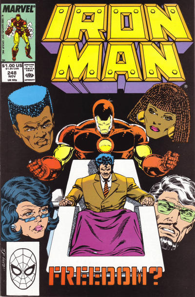 Iron Man #248 [Direct]-Near Mint (9.2 - 9.8)