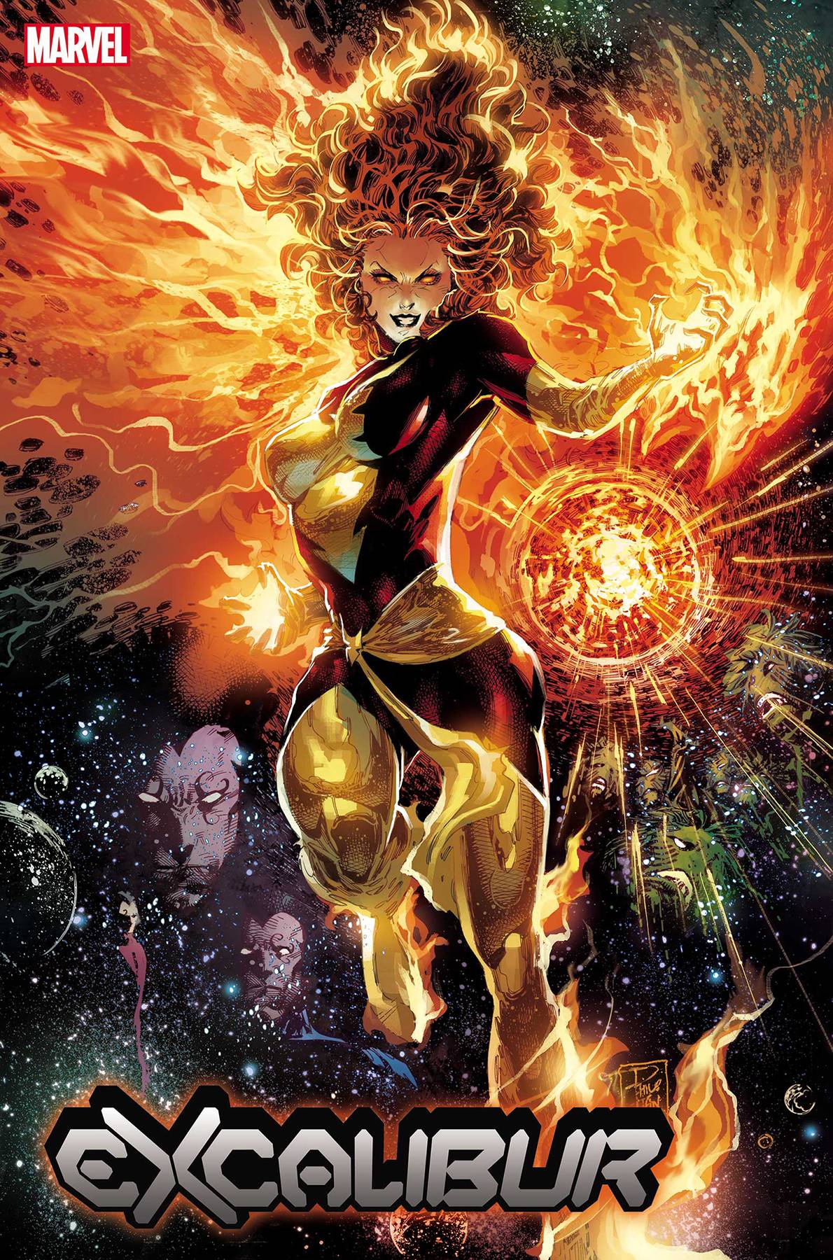 Excalibur #5 Tan Dark Phoenix 40th Variant Dx (2019)