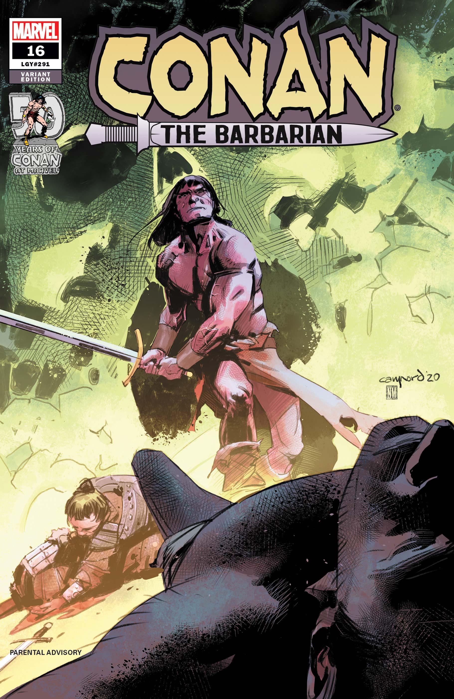 Conan the Barbarian #16 Nord Variant (2018)