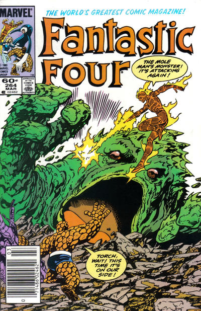 Fantastic Four #264 [Newsstand]-Good (1.8 – 3)