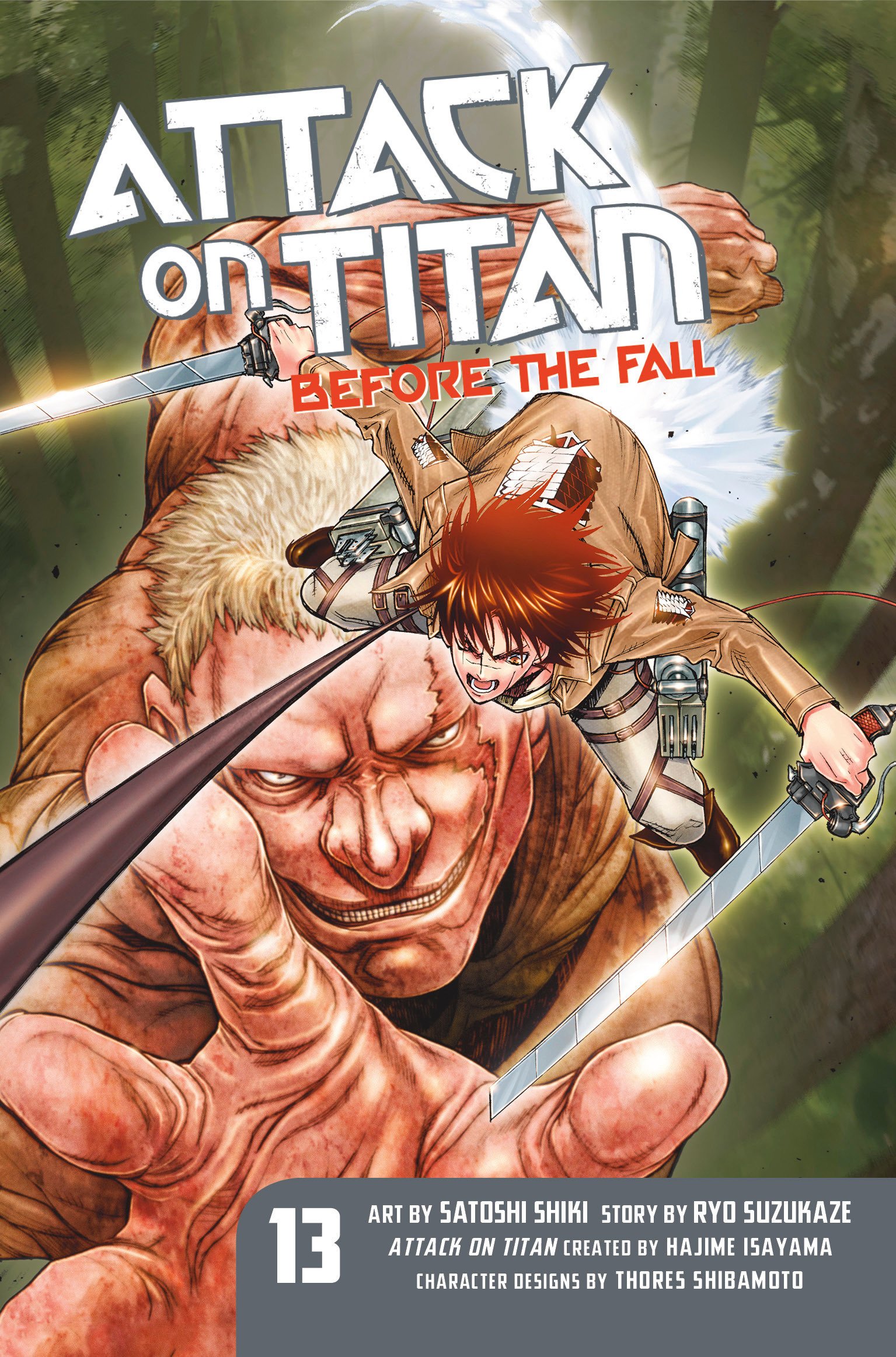 Attack On Titan Before the Fall Manga Volume 13 (Mature)