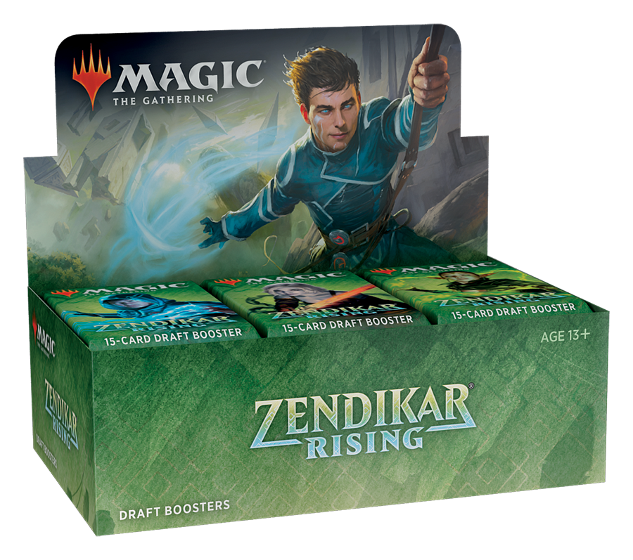 Magic the Gathering Zendikar Rising Draft Booster Disp (36)