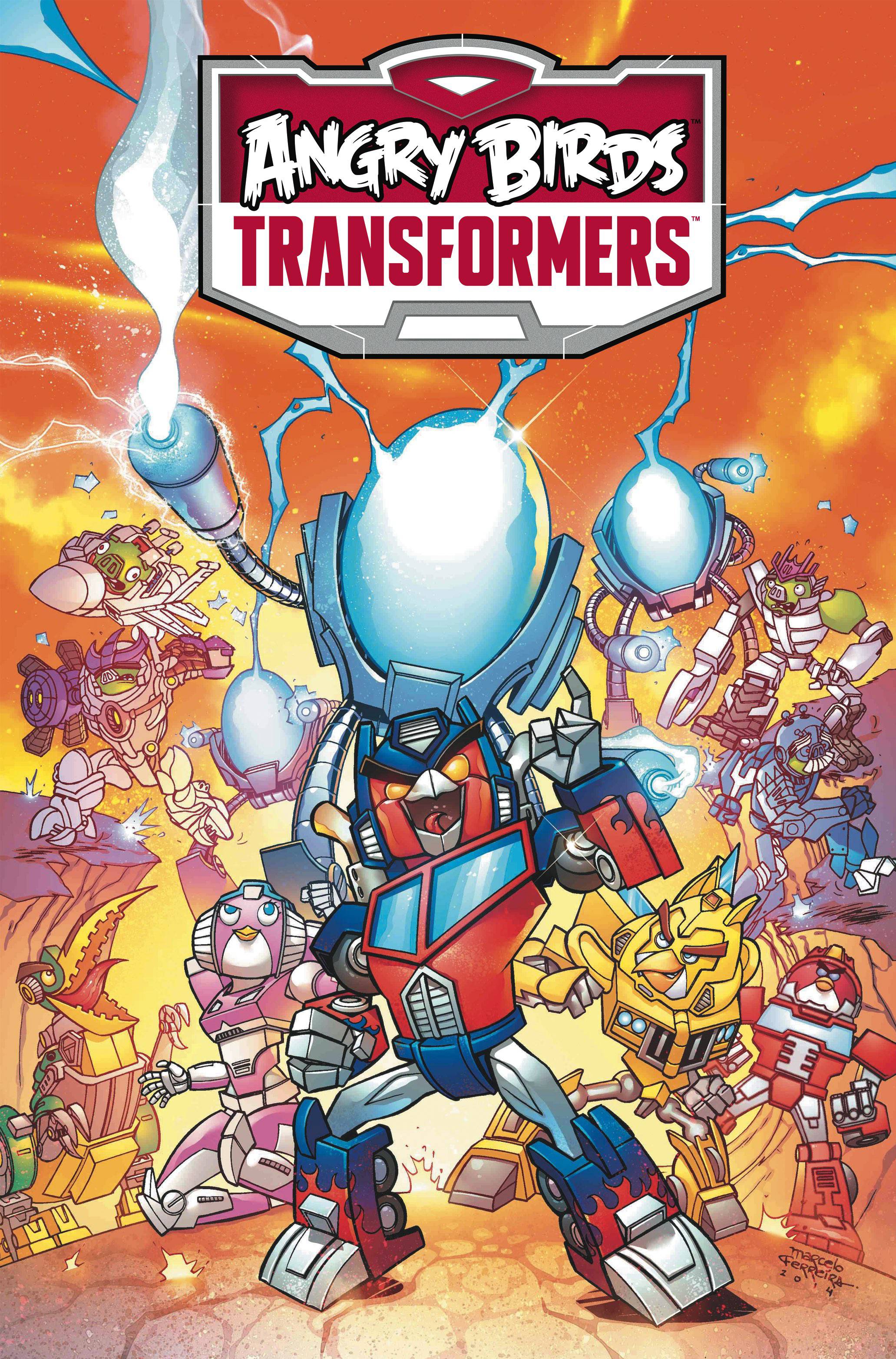 Angry Birds Transformers Hardcover Age of Eggstinction