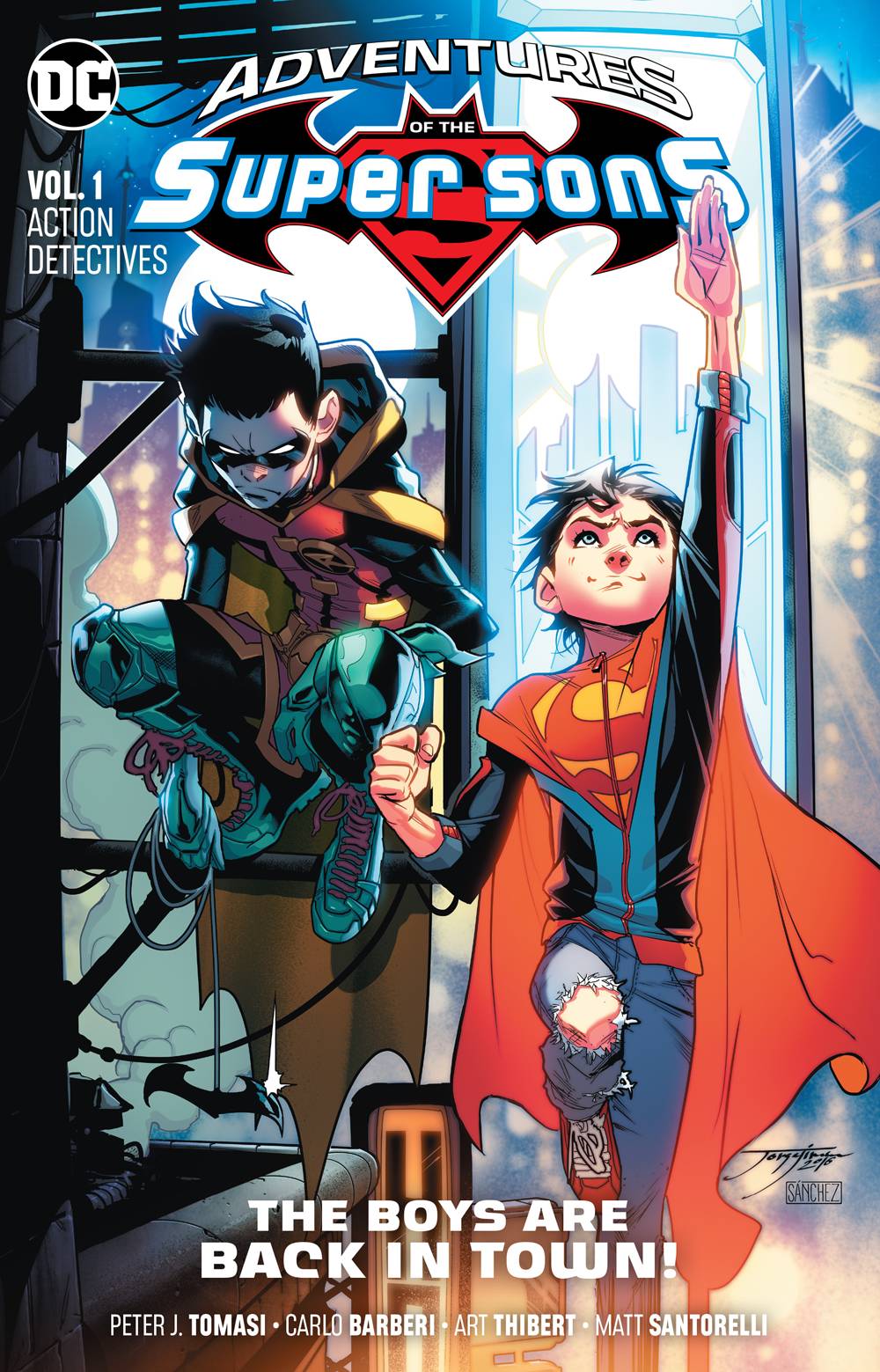 Adventures of the Super Sons Graphic Novel Volume 1 Action Detective