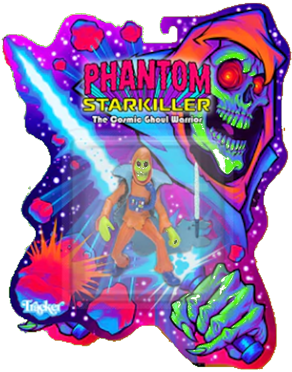 Tracker Collectibes Phantom Starkiller: The Cosmic Ghoul Warrior Action Figure 