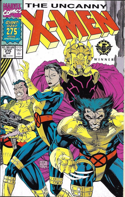 The Uncanny X-Men #275 [Newsstand] - Fn+