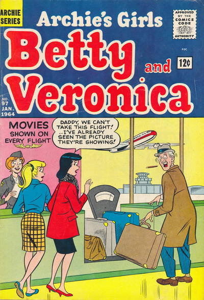 Archie's Girls Betty And Veronica #97-Very Good 