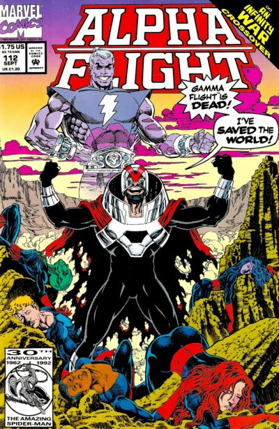 Alpha Flight #112-Near Mint (9.2 - 9.8)