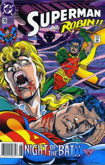 Superman #70 [Newsstand]-Very Good (3.5 – 5)