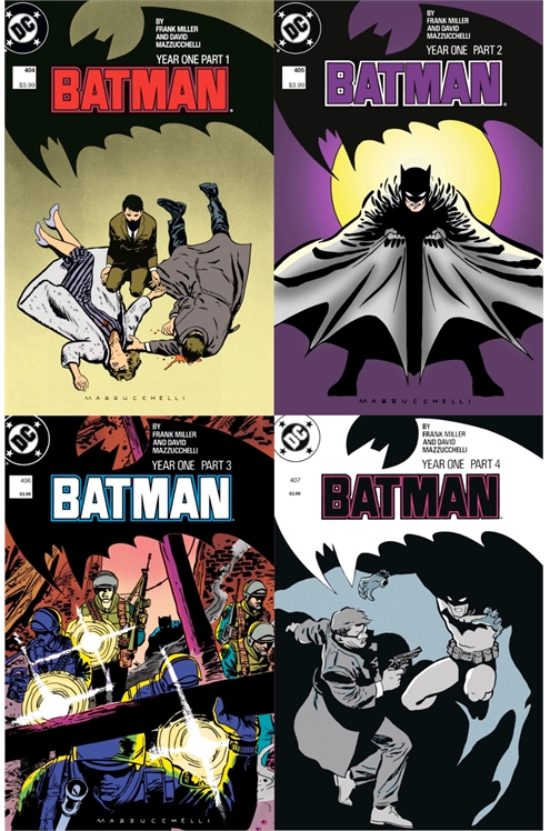 Batman Year One Facsimile Pack! Batman 404-407 Facsimile Editions