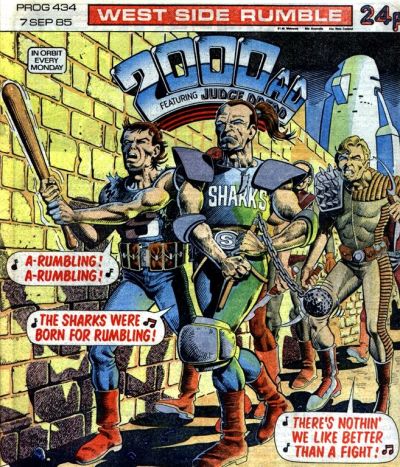 2000 AD #434-Near Mint (9.2 - 9.8)