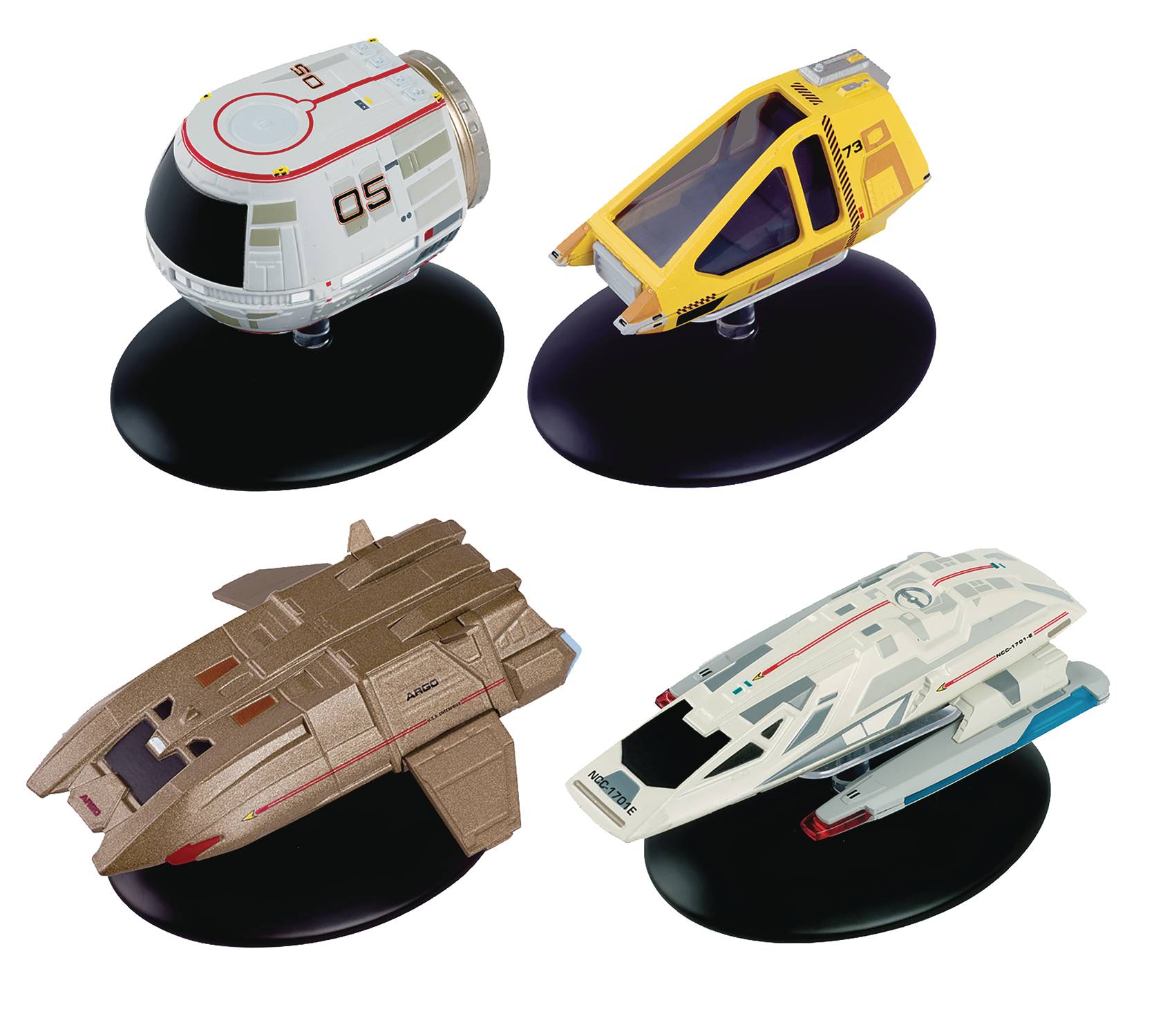 Star Trek Starships Fig Set #6 Shuttlecraft Part 3