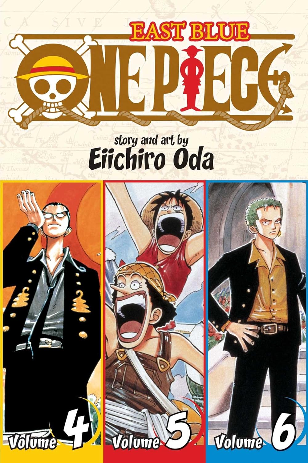 One Piece 3-In-1 Manga Volume 2 (2023 Printing)