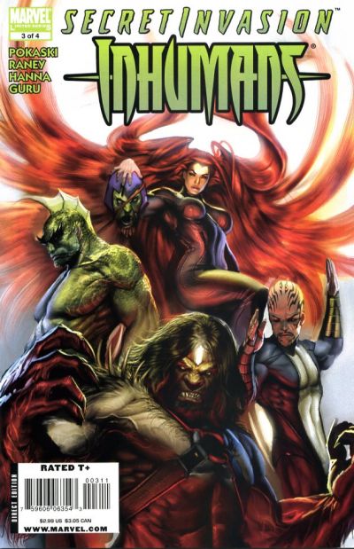 Secret Invasion: Inhumans #3-Near Mint (9.2 - 9.8)