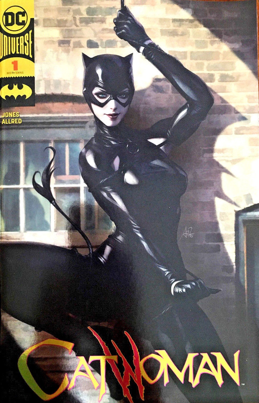 San Diego ComicCon 2018 - Exclusive Catwoman #1 Artgerm Gold Foil Variant Cover (2018)