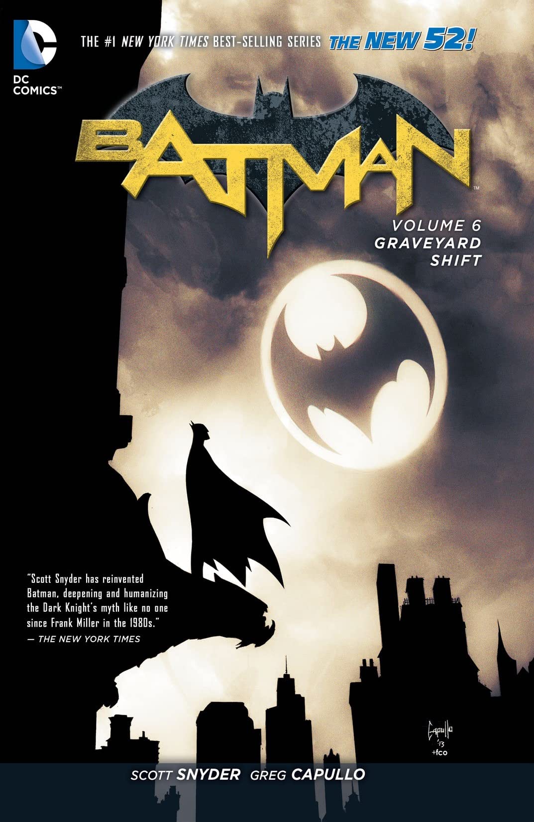 Batman Hardcover Volume 6 the Graveyard Shift (New 52)