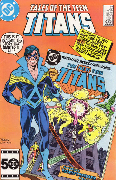 Tales of The Teen Titans #59 [Direct]-Near Mint (9.2 - 9.8)