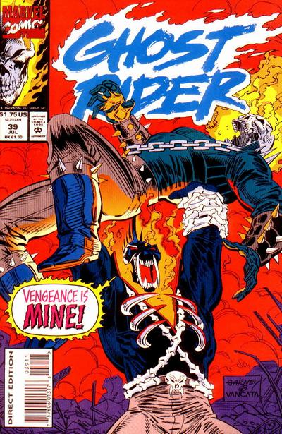 Ghost Rider #39 (1990) [Direct Edition]-Very Good (3.5 – 5)