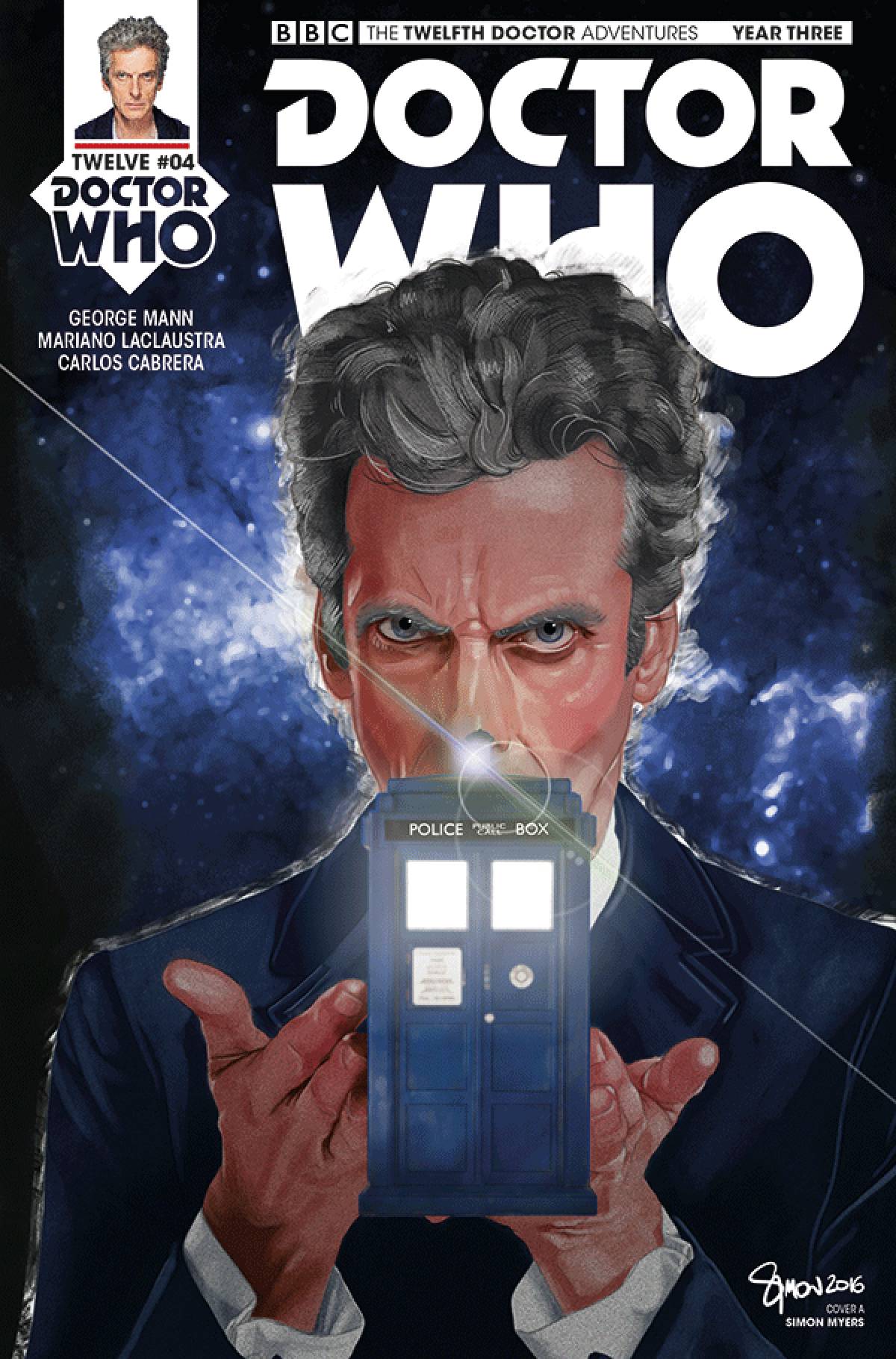Doctor Who 12th Year Three #4 Cover A Myers