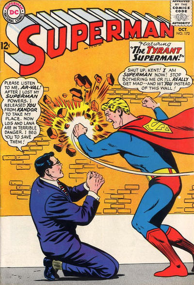 Superman #172 (1939)-Very Good (3.5 – 5)