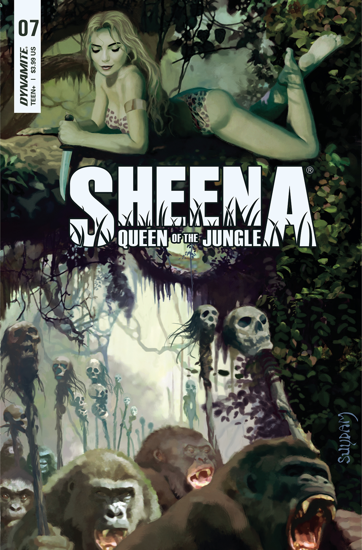 Sheena Queen Jungle #7 Cover B Suydam