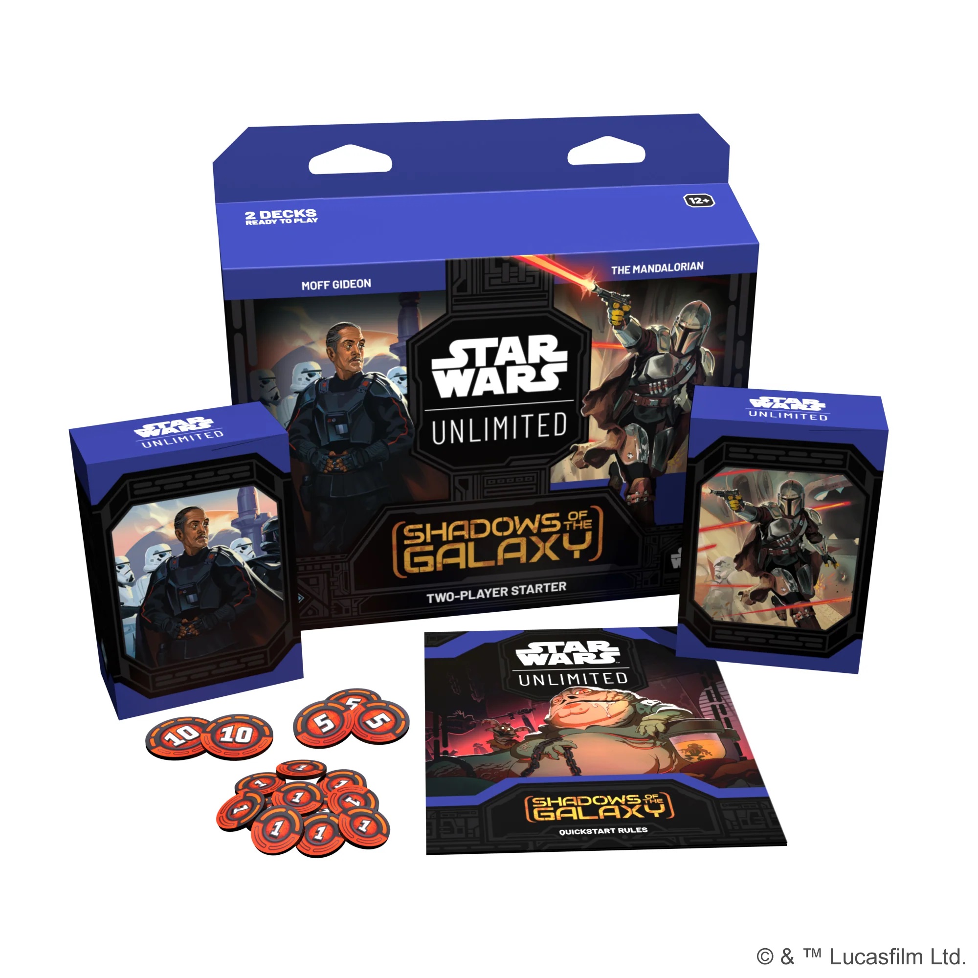Star Wars Unlimited Tcg: Shadows of the Galaxy Two-Player Starter