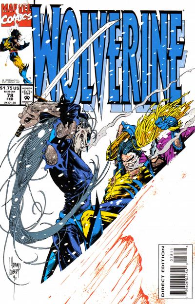 Wolverine #78 [Direct Edition]-Near Mint (9.2 - 9.8)