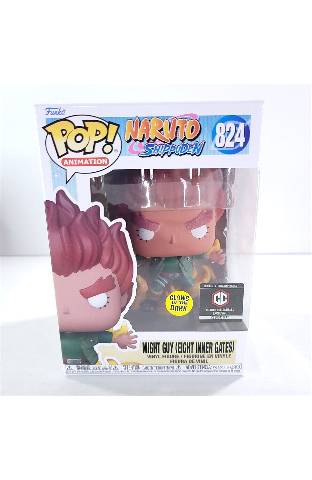 Funko Pop! 824 Might Guy Eight Inner Gates 