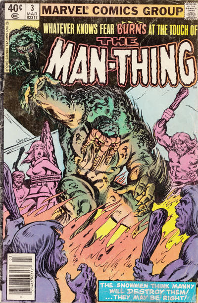 Man-Thing #3 [Newsstand](1979)-Very Good (3.5 – 5)