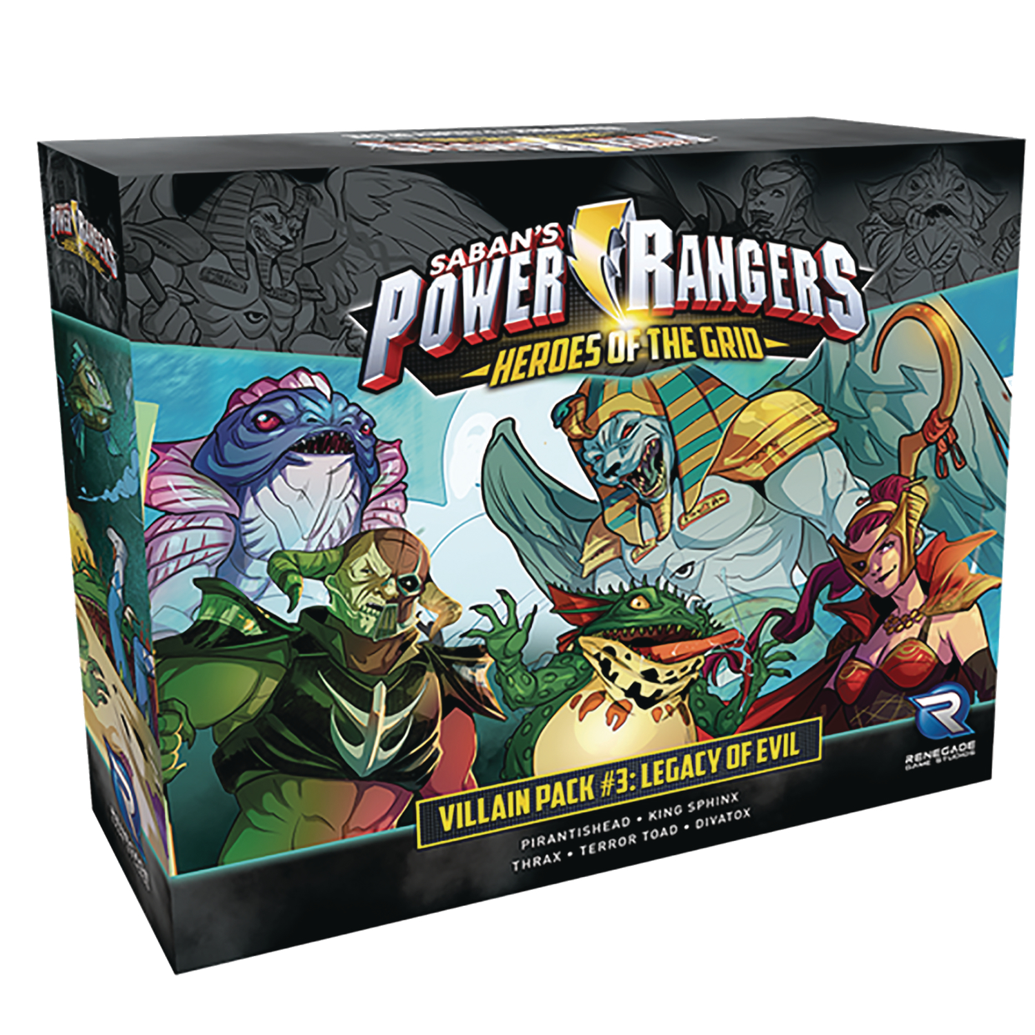 Power Rangers Heroes Grid Villain Pack #3 Evil