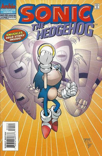 Sonic The Hedgehog #35-Very Fine (7.5 – 9)