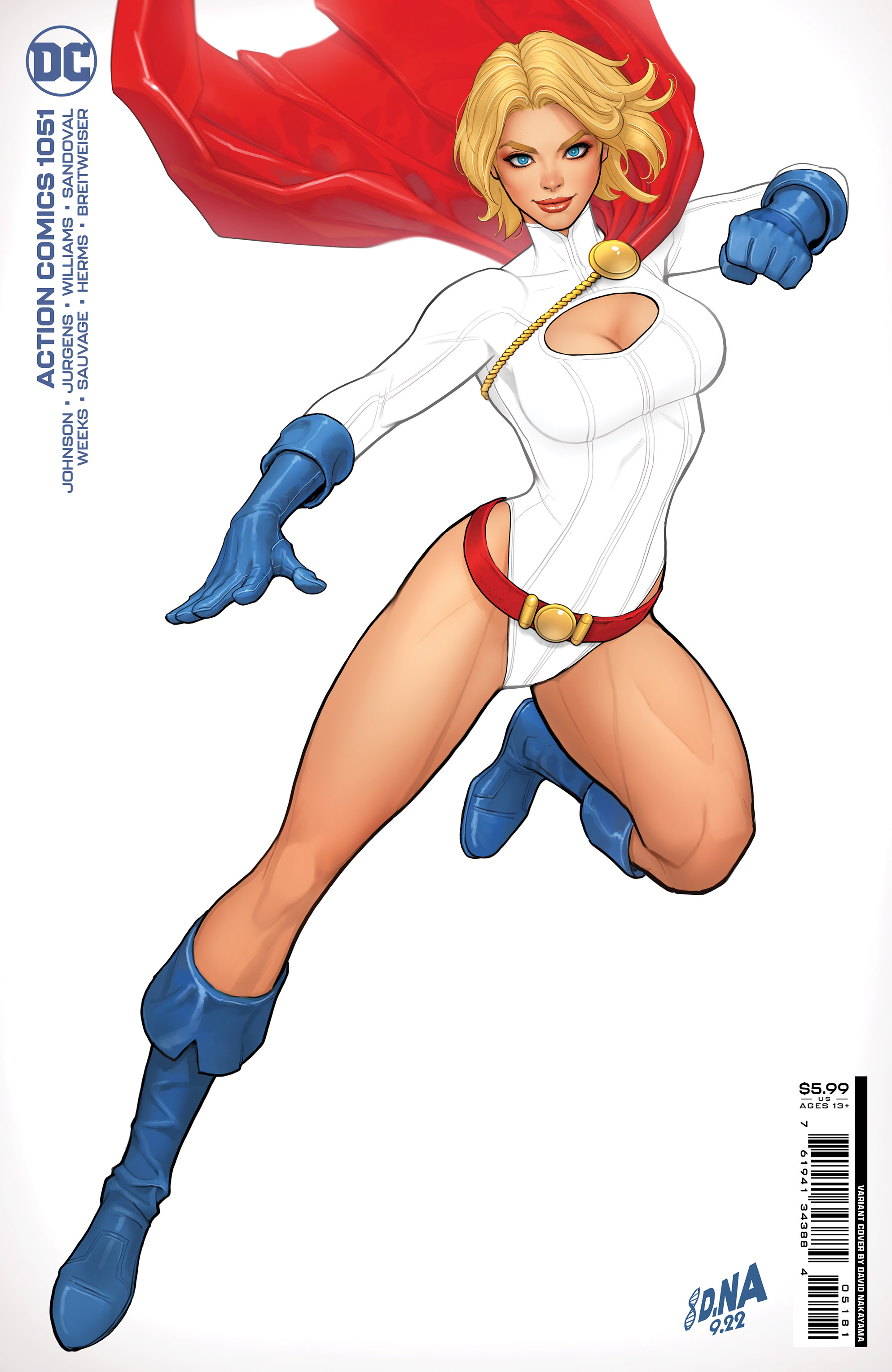 Action Comics #1051 Cover F David Nakayama Card Stock Variant